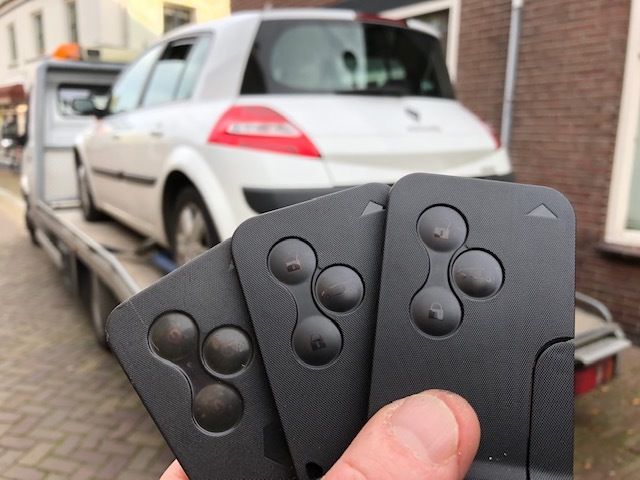 Renault Clio Sleutelkaart Bijmaken