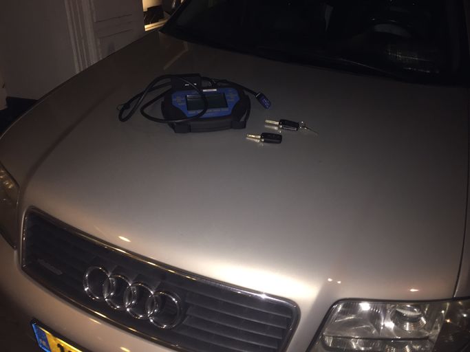 Audi A6 inlen nieuwe sleutel