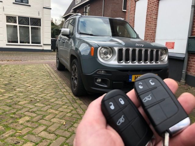 Jeep Renegade Prox Key Autosleutel Bijmaken